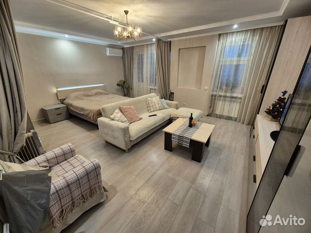 

1-к. квартира, 54 м², 2 кровати