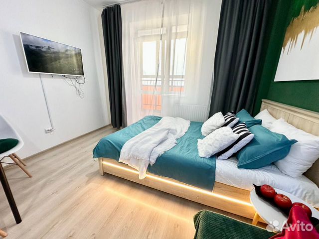 

Квартира-студия, 33,3 м², 2 кровати