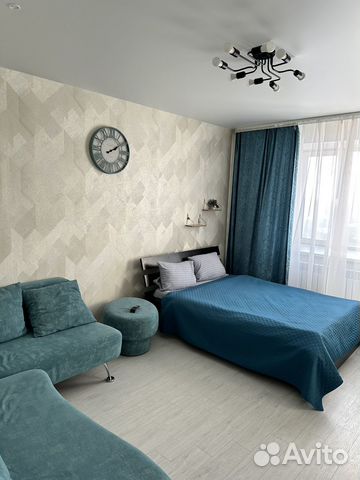 

1-к. квартира, 45 м², 2 кровати