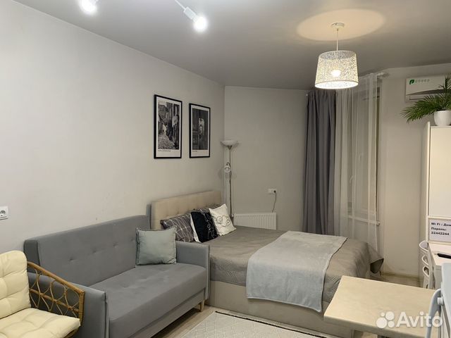 

Квартира-студия, 24 м², 2 кровати