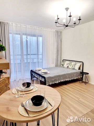 

Квартира-студия, 24,5 м², 1 кровать