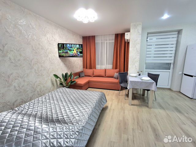 

Квартира-студия, 32 м², 2 кровати