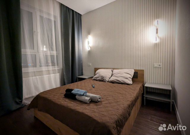 

1-к. квартира, 36 м², 2 кровати