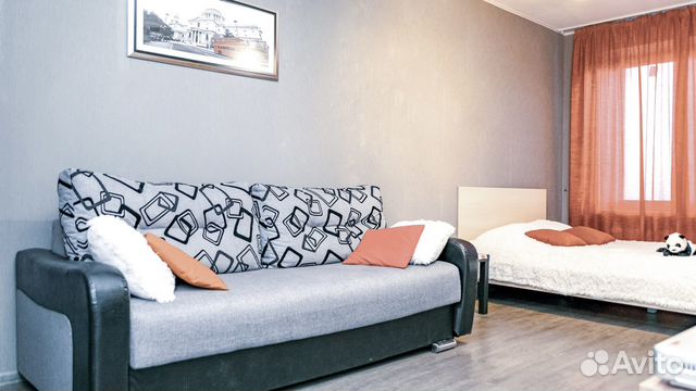 

Квартира-студия, 41 м², 2 кровати