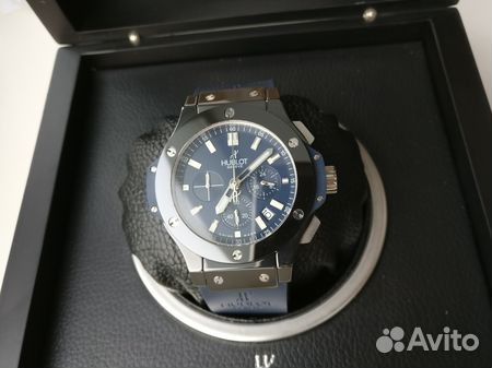 Hublot Big bang ceramica blue мужские новые часы