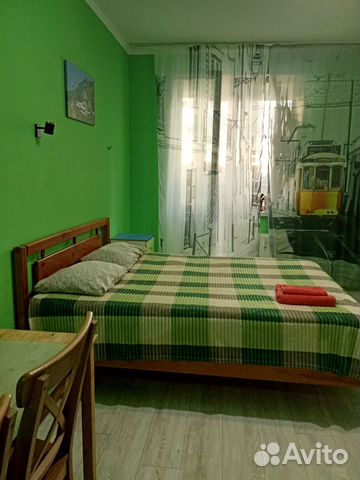 

Квартира-студия, 28 м², 2 кровати