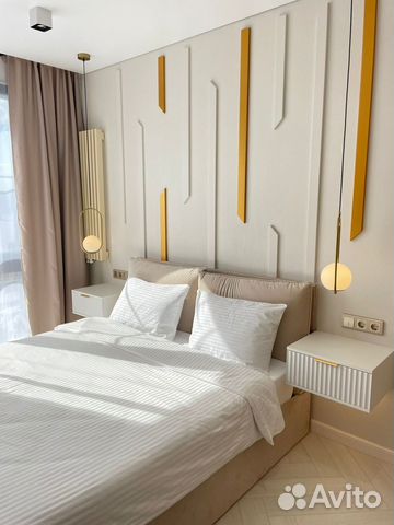 

1-к. квартира, 43 м², 2 кровати