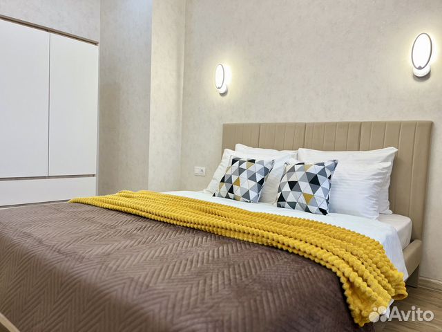 

1-к. квартира, 42 м², 2 кровати