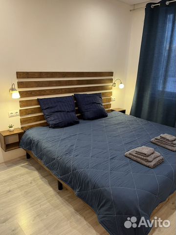 

Квартира-студия, 27 м², 2 кровати