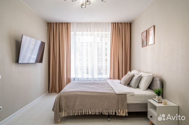 

1-к. квартира, 30 м², 2 кровати