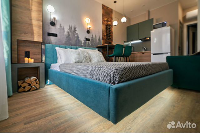 

Квартира-студия, 25 м², 2 кровати
