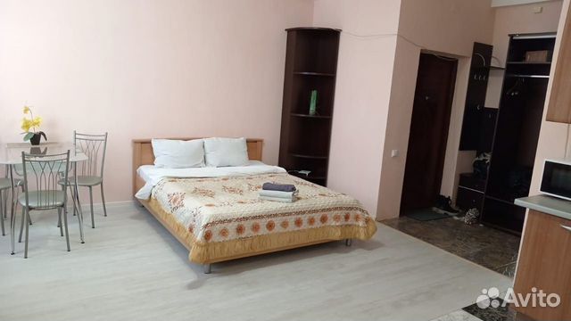 

Квартира-студия, 30 м², 2 кровати