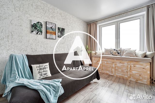 

1-к. квартира, 42 м², 2 кровати