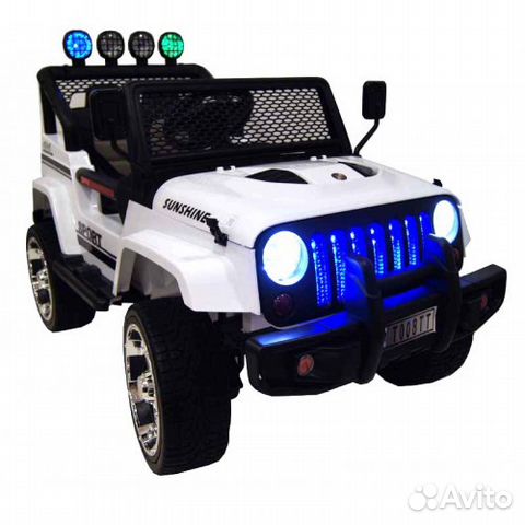Детский электромобиль RiverToys Jeep T008TT Детский электромобиль RiverToys Jeep T008TT