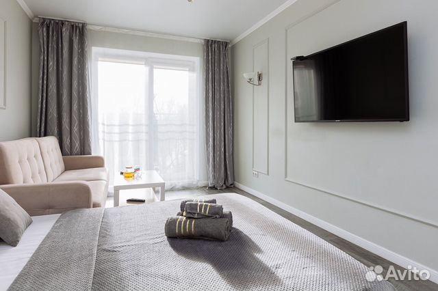 

1-к. квартира, 42 м², 3 кровати