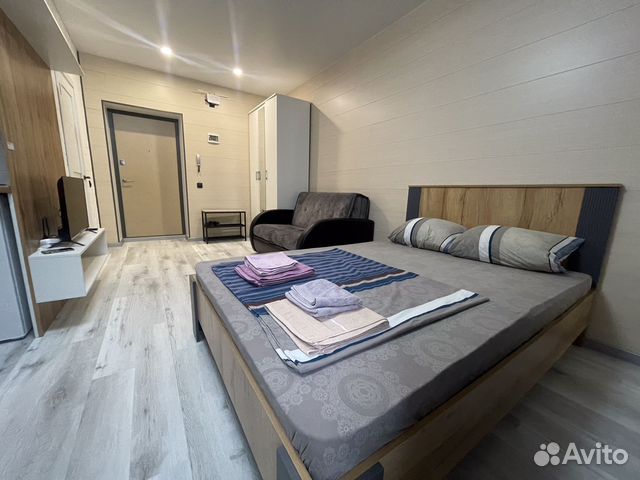 

Квартира-студия, 25 м², 2 кровати