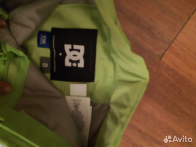 Новые очень яркие горнолыжные брюки DC разм. 122