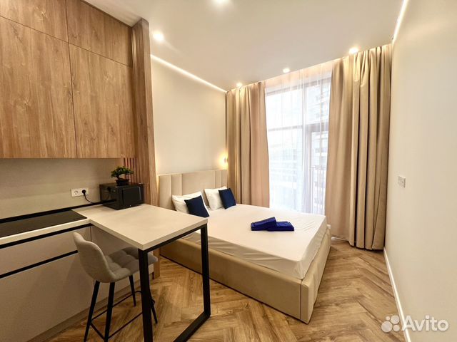 

Квартира-студия, 40 м², 1 кровать
