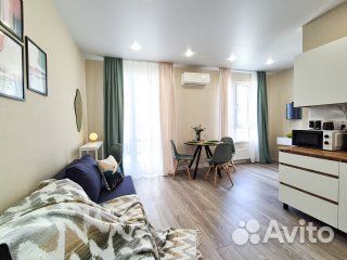

Квартира-студия, 32 м², 2 кровати