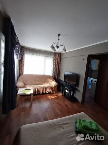 

1-к. квартира, 34 м², 2 кровати