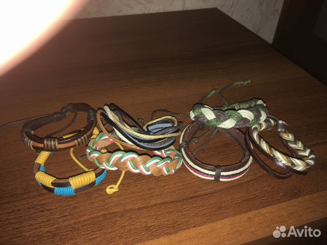 Браслет кожаный
