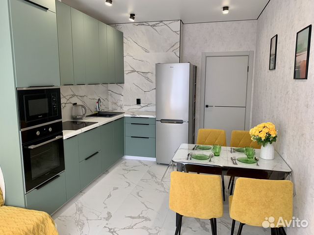 

1-к. квартира, 42 м², 3 кровати