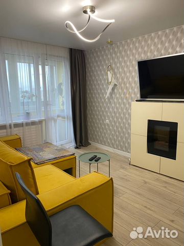 

1-к. квартира, 45 м², 2 кровати