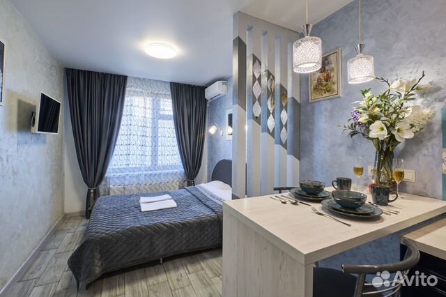 

Квартира-студия, 24 м², 1 кровать
