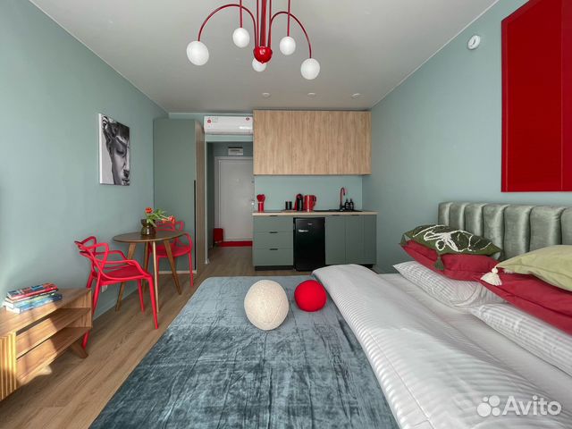 

Квартира-студия, 19 м², 1 кровать