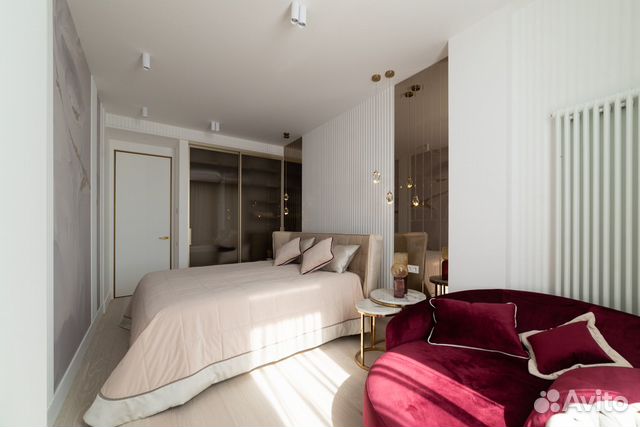 

1-к. квартира, 60 м², 2 кровати