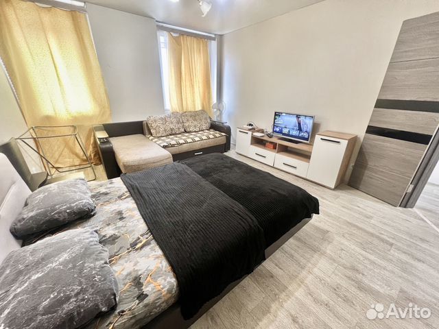 

1-к. квартира, 40 м², 2 кровати