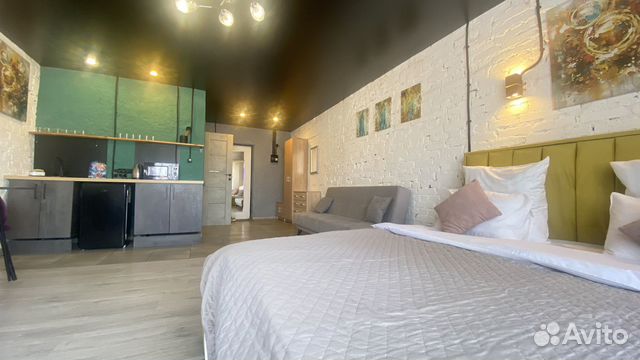 

Квартира-студия, 38 м², 6 кроватей