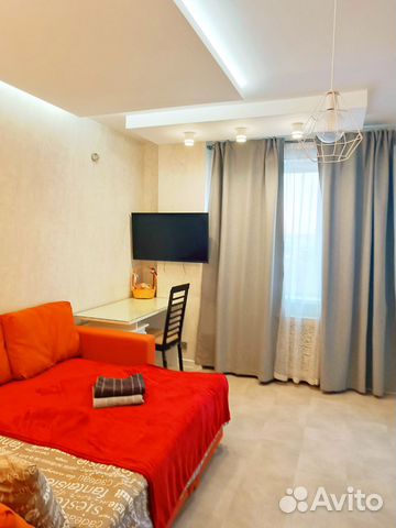 

Квартира-студия, 32 м², 2 кровати