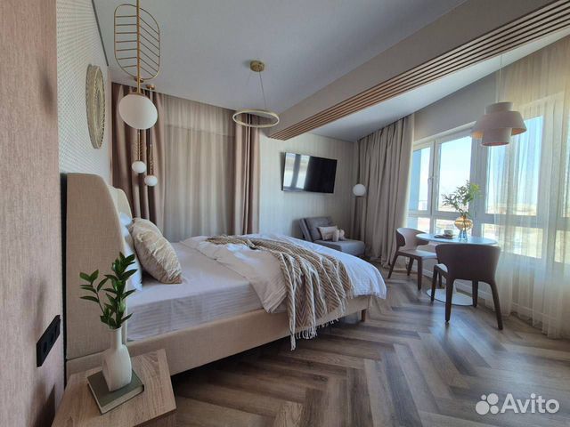 

Квартира-студия, 28 м², 2 кровати