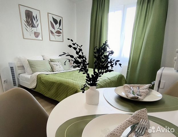 

Квартира-студия, 21 м², 1 кровать