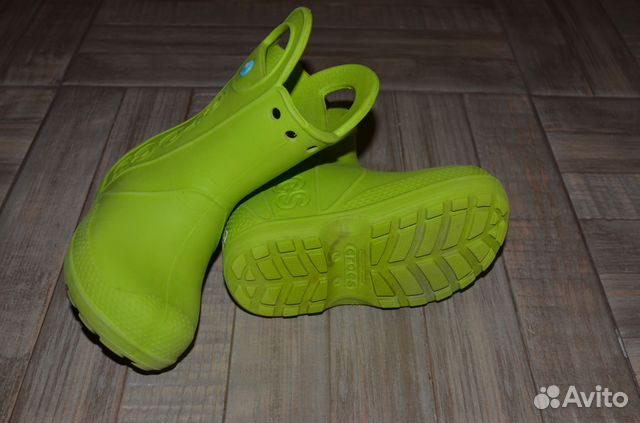 Резиновые сапоги crocs как новые Резиновые сапоги crocs как новые