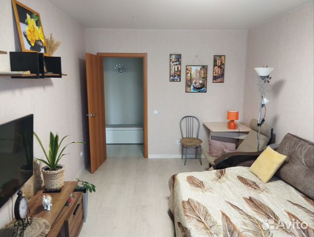 

1-к. квартира, 38 м², 1 кровать
