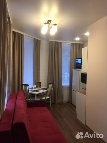 

Квартира-студия, 18 м², 2 кровати