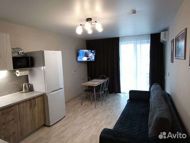 

1-к. квартира, 45,5 м², 3 кровати