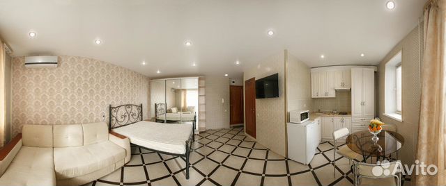 

Квартира-студия, 33 м², 2 кровати