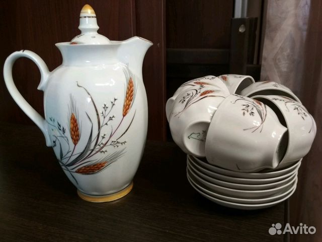 Кофейный сервиз СССР новый