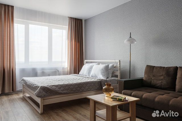 

1-к. квартира, 42 м², 2 кровати