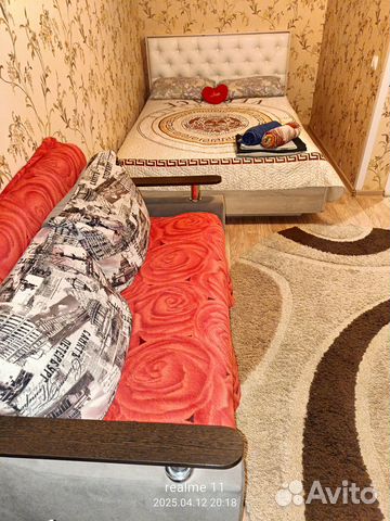 

1-к. квартира, 32 м², 2 кровати