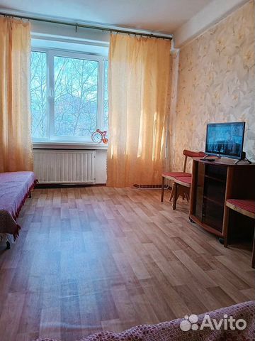 

1-к. квартира, 34 м², 2 кровати