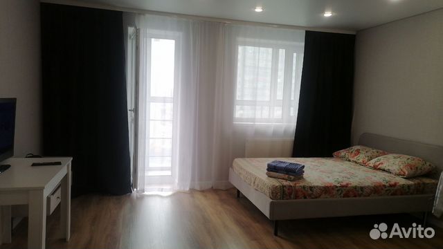 

Квартира-студия, 30 м², 1 кровать