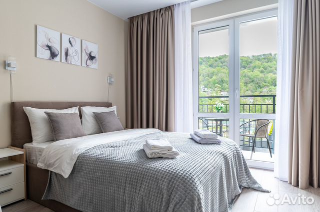 

Квартира-студия, 28 м², 2 кровати