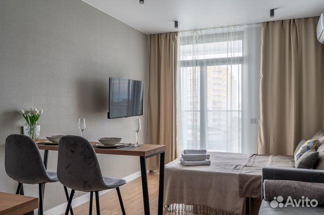 

Квартира-студия, 21 м², 2 кровати