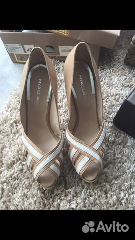 Туфли Италия новые myaclara бежевые