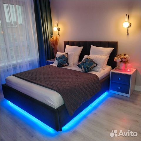 

1-к. квартира, 40 м², 2 кровати