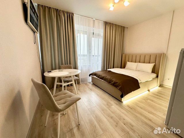 

Квартира-студия, 32 м², 1 кровать